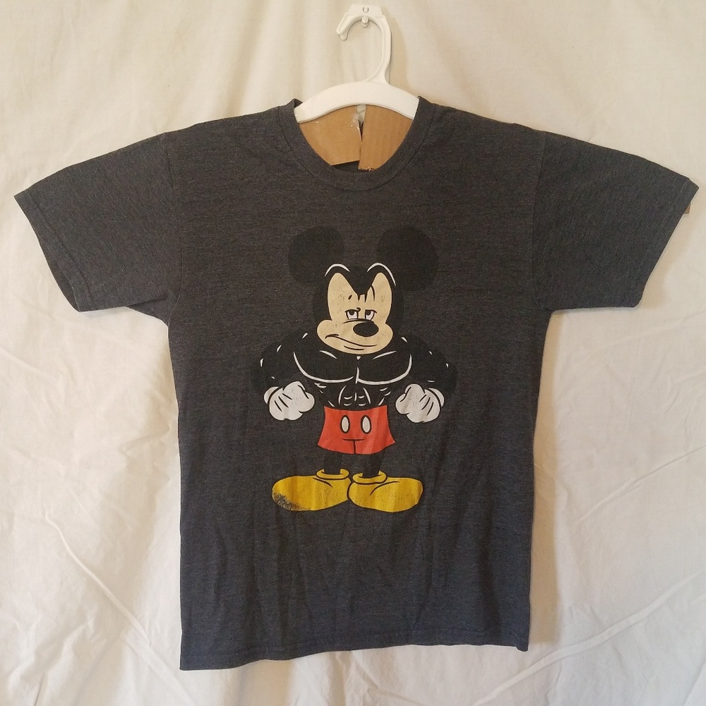 Vintage walt Disney buff Micky Mouse t shirt small